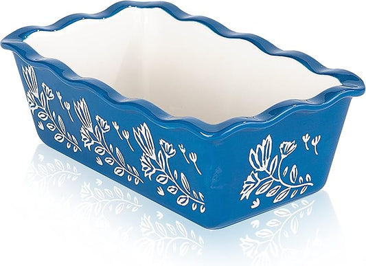 Wisenvoy Loaf Pan Bread Pan Ceramic loaf pans for baking Porcelain Baking Pans Nonstick Bread Pans for Baking