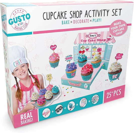 Gusto GD 18009 Bake, Decorate, Play Cupcake Shop Activity