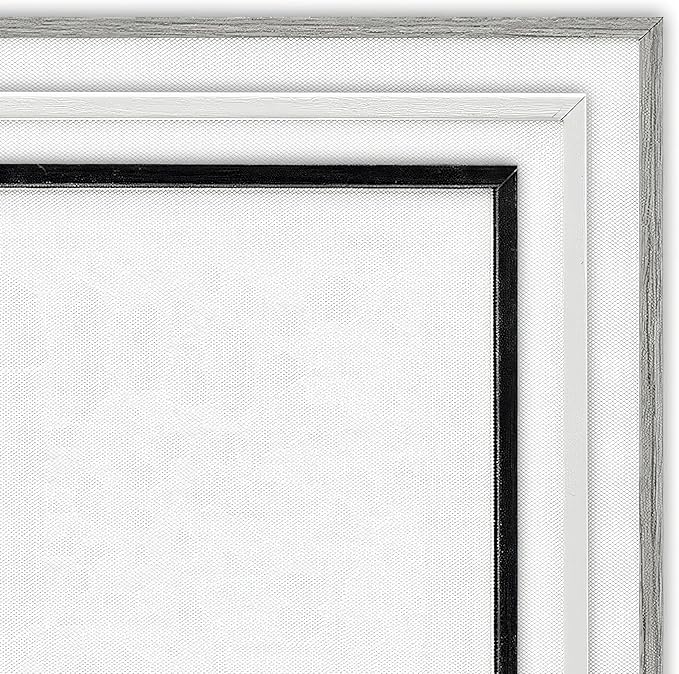 Stupell Industries Abstract Mindfulness Exercise Framed Giclee Wall Art Design by Tim Parker, Black Framed, 14 x 11
