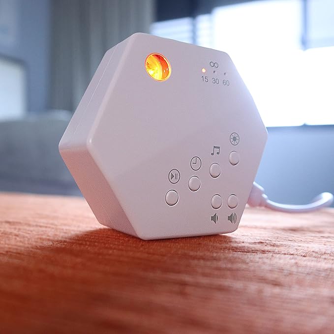 emagine A Breathsync Sleep Light and Sound Machine, Zero Blue Light, Wave Light Projector, Breathing Exercise Machine, Rhythmic Sound Machine, Sleep Aid